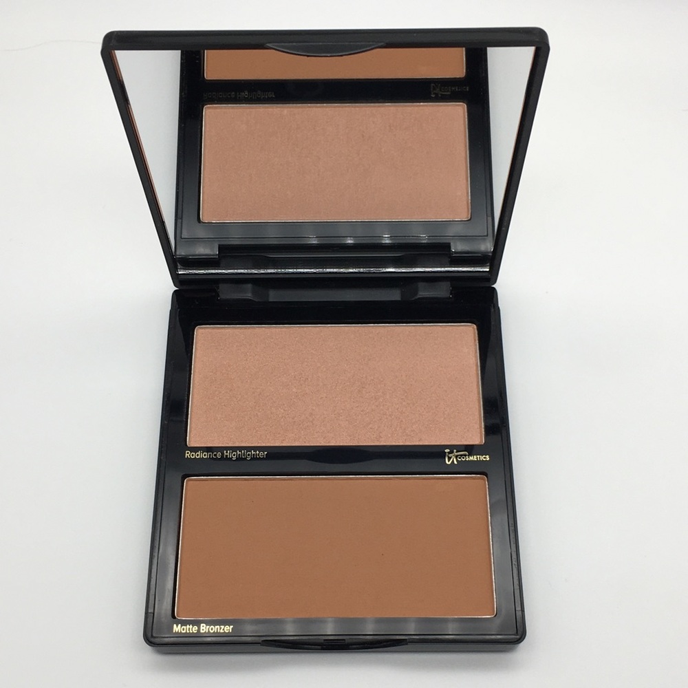 IT Cosmetics Hello Cheekbones Matte Bronzer & Highlighter Contouring Duo